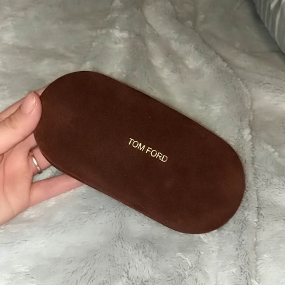 Tom Ford Sunglasses Case W/ Cloth